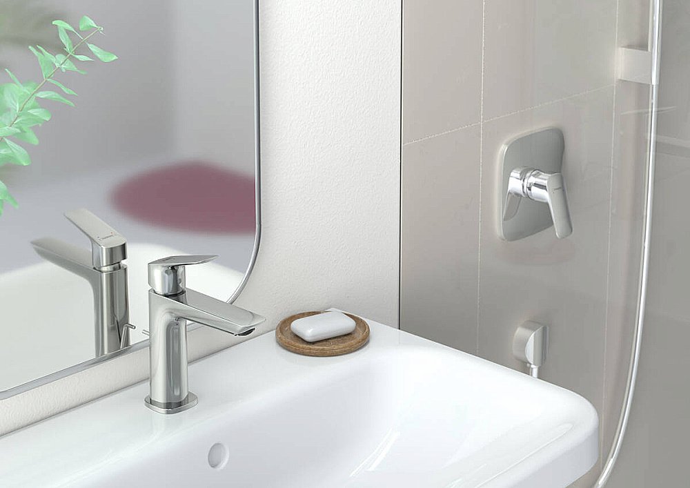 Смеситель для раковины Hansgrohe Logis 71253000 купить в интернет-магазине сантехники Sanbest