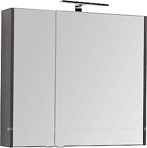 Зеркальный шкаф Aquanet Остин 85 тдуб кантербери купить в интернет-магазине сантехники Sanbest