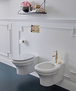 Биде подвесное Jacob Delafon CLEO 1889 EMI0002-0 белое купить в интернет-магазине Sanbest