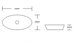 Раковина накладная CeruttiSpa 61 CR8023 белая купить в интернет-магазине Sanbest