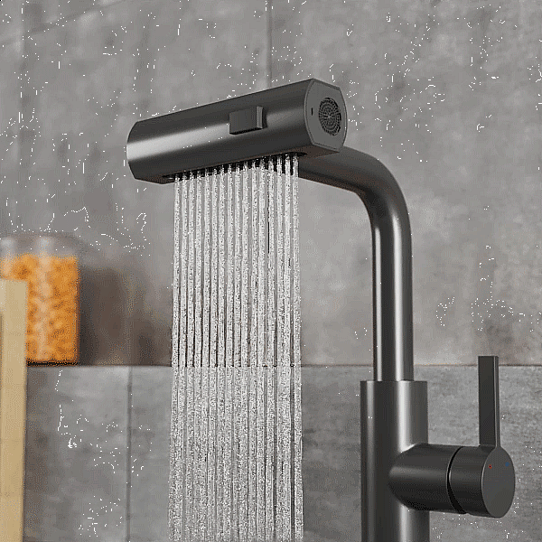 Смеситель для кухни Rush Tinos TI3732-18Grey графит купить в интернет-магазине сантехники Sanbest