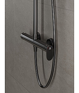 Душевая система Agger Sweet A2791255 оружейная сталь матовая купить в интернет-магазине сантехники Sanbest