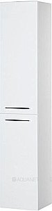 Шкаф-пенал De Aqua Тока 1БК 35 белый для ванной в интернет-магазине сантехники Sanbest