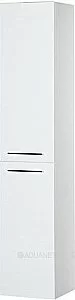 Шкаф-пенал De Aqua Тока 1БК 35 белый для ванной в интернет-магазине сантехники Sanbest