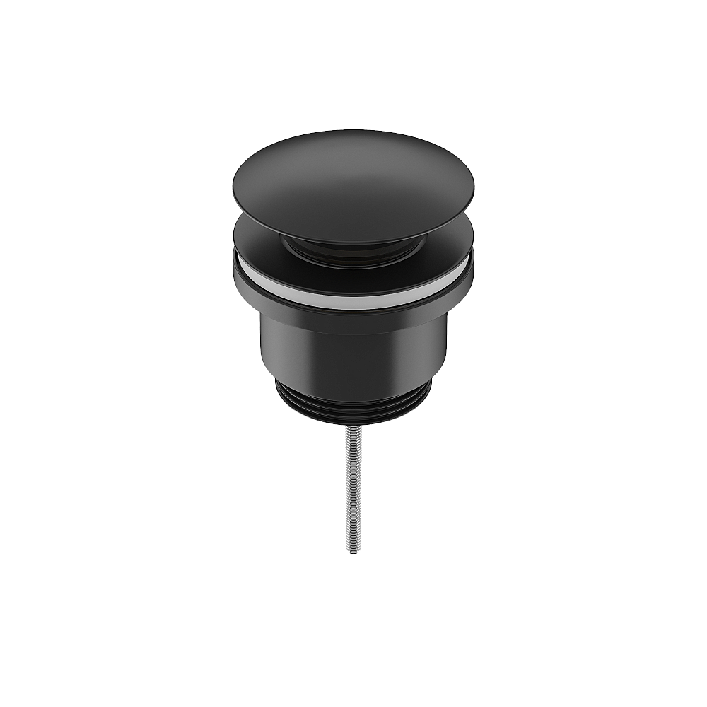 Донный клапан для раковины Ceramica Nova 70003MBb черный матовый купить в интернет-магазине сантехники Sanbest