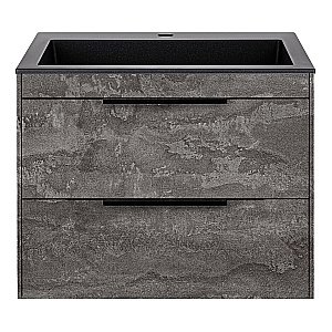 Тумба с раковиной Vincea Chiara 2D 600 G.Stone для ванной в интернет-магазине Sanbest