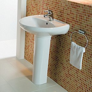 Раковина на пьедестале Jika Lyra 55 купить в интернет-магазине Sanbest