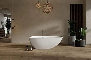 Ванна ABBER Stein AS9611NM-1.7 170x80 белая матовая купить в интернет-магазине Sanbest