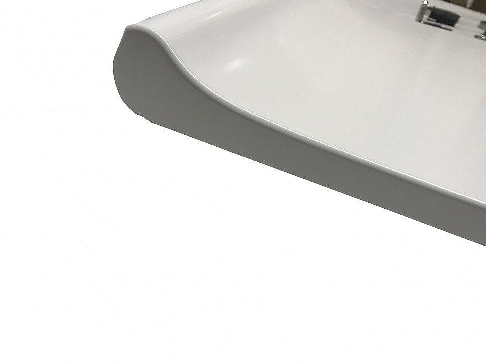 Унитаз подвесной Ceramalux 5171 белый, безободковый, с крышкой микролифт купить в интернет-магазине Sanbest