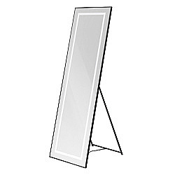 Интерьерное зеркало напольное BelBagno SPC-KRAFT-555-1700-TCH-PIA-NERO черный в ванную от интернет-магазине сантехники Sanbest