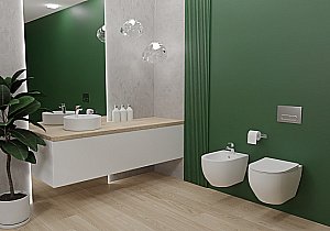 Биде Aquatek Европа AQ1016-00 белое купить в интернет-магазине Sanbest