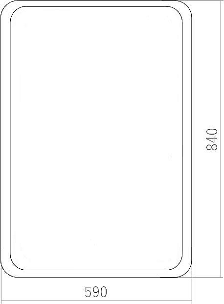 Зеркало Azario Мальта-лофт 60х80 ФР-00002427 черное в ванную от интернет-магазине сантехники Sanbest