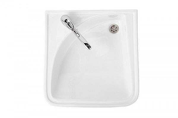 Раковина на стиральную машину Кувшинка Компакт 54 белая купить в интернет-магазине Sanbest