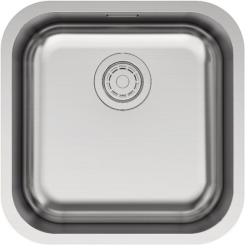 Кухонная мойка Paulmark Vello 44 VE44-BS брашированная сталь купить в интернет-магазине сантехники Sanbest