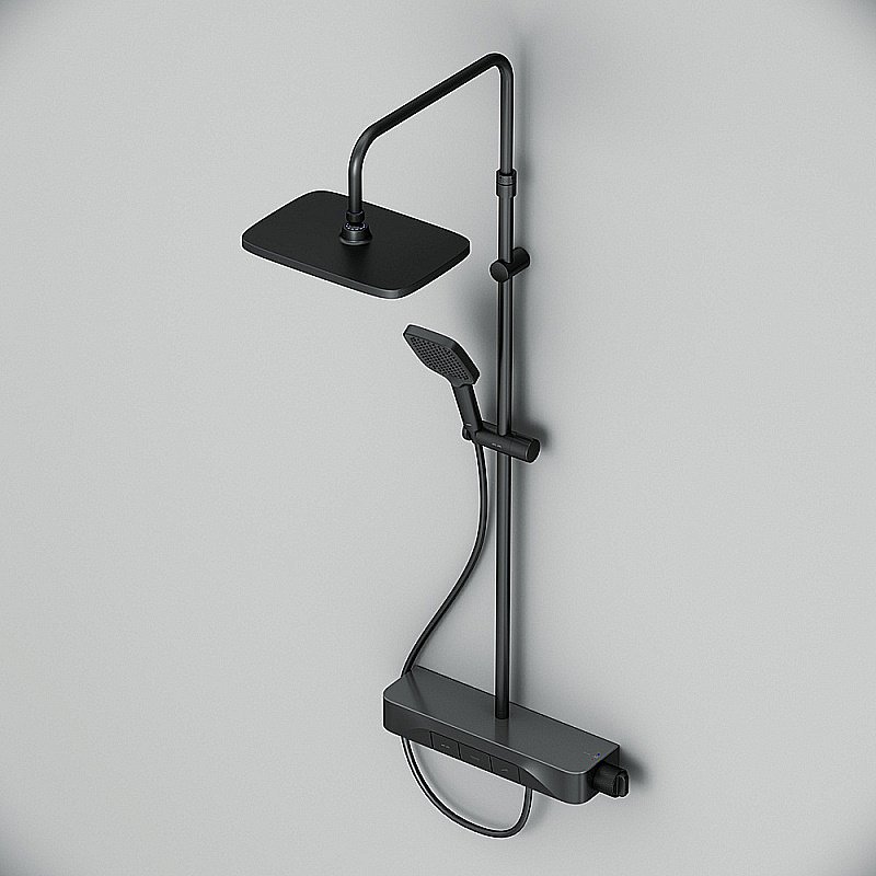 Душевая система AM.PM Func F078F222 черная купить в интернет-магазине сантехники Sanbest