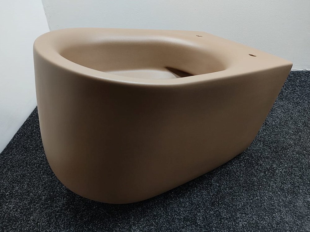 Унитаз приставной Kerasan Nolita 5318 Bruno matt, безободковый купить в интернет-магазине Sanbest