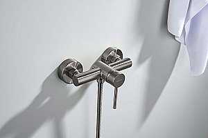 Cмеситель для душа Aquatek Европа AQ1360BGM оружейная сталь купить в интернет-магазине сантехники Sanbest