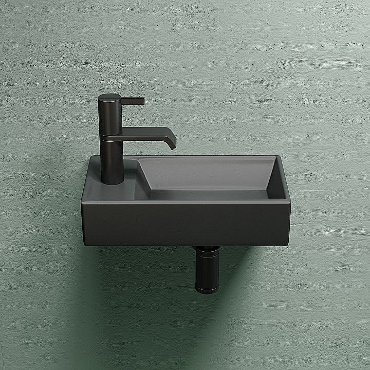 Раковина Ceramica Nova Element CN6051MDH темный антрацит матовый купить в интернет-магазине Sanbest