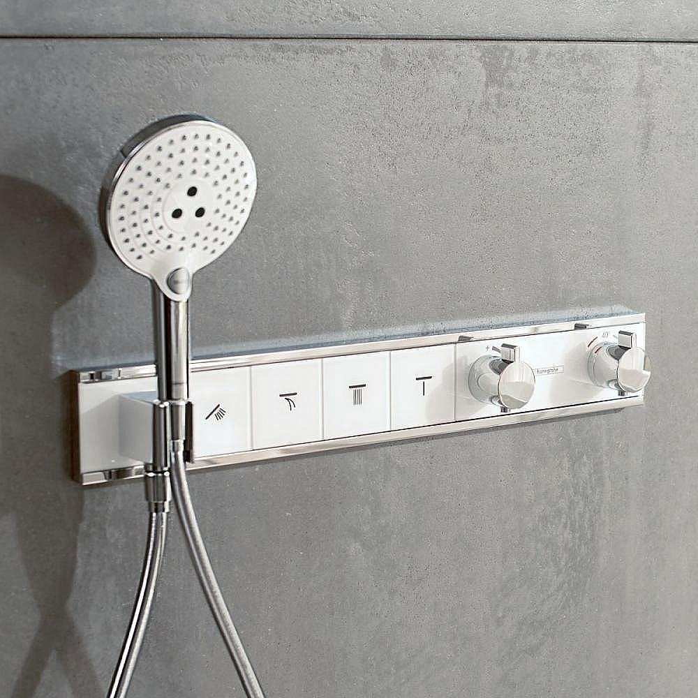Термостат для душа Hansgrohe RainSelect 15356400 купить в интернет-магазине сантехники Sanbest