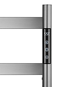 Полотенцесушитель электрический напольный WONZON & WOGHAND ESSEN, Темный графит (WW-A406-GM) купить в интернет-магазине сантехники Sanbest