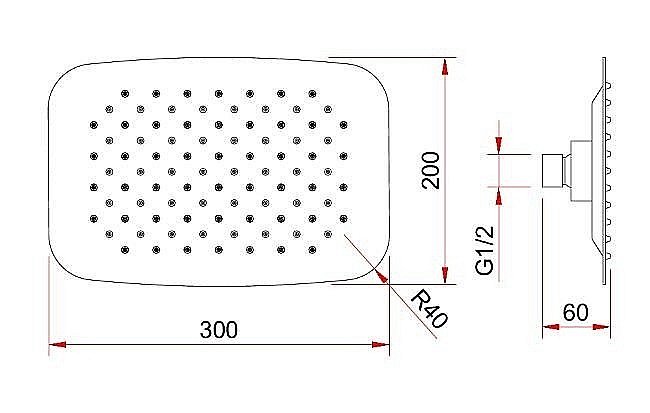 Душевая система Berges VENTAS 73009 хром купить в интернет-магазине сантехники Sanbest