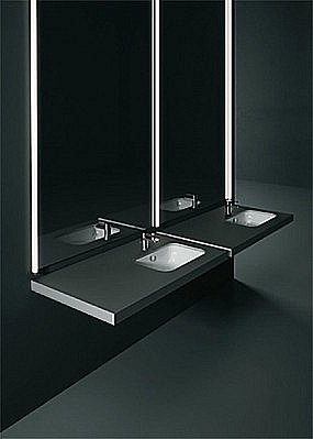 Раковина GSI Pura 724711 50 белая глянцевая купить в интернет-магазине Sanbest