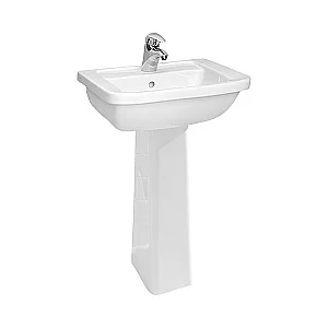 Раковина на пьедестале Vitra Form 300 9602B003-7650 белая купить в интернет-магазине Sanbest