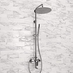Душевая система WasserKRAFT A166.116.137.010.CH хром купить в интернет-магазине сантехники Sanbest