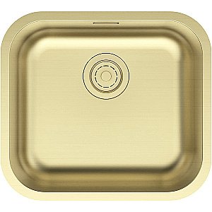 Кухонная мойка Paulmark Vello 48 VE48-LG светлое золото купить в интернет-магазине сантехники Sanbest