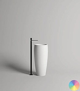 Раковина напольная Salini ARMONIA 03 130113GF 47 из искусственного камня S-Sense, глянцевая, цвет по RAL полностью купить в интернет-магазине Sanbest