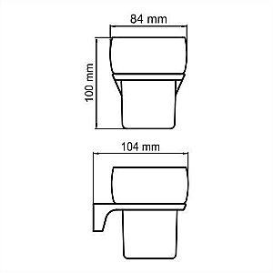 Стакан WasserKRAFT Wiese K-8928 купить в интернет-магазине сантехники Sanbest
