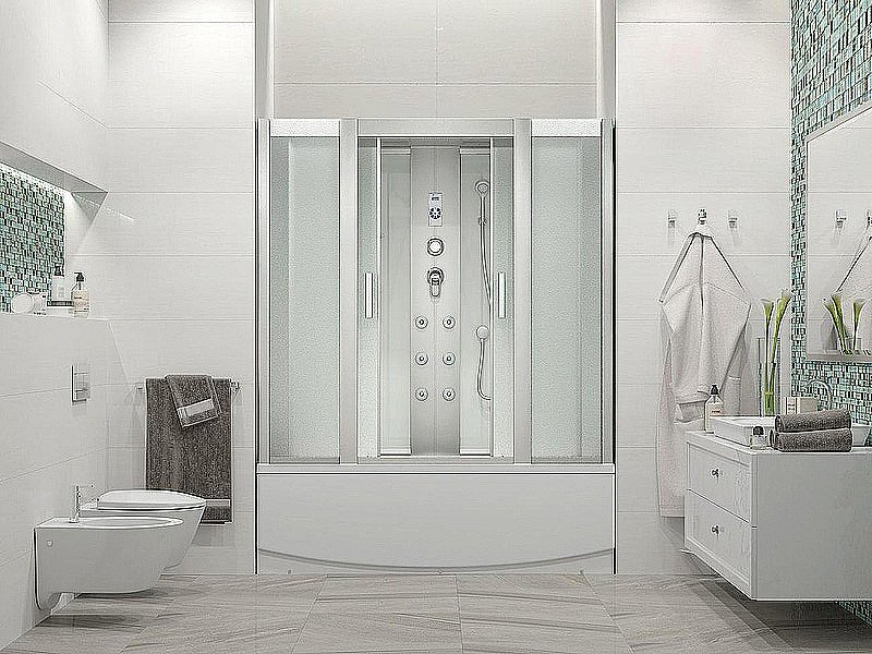 Душевой бокс Erlit Comfort ER4515TP-C3-RUS 150х80 купить в интернет-магазине Sanbest