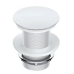 Донный клапан для раковины CeramaLux RD002GW белый купить в интернет-магазине сантехники Sanbest