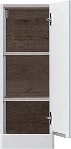 Пенал Aquanet Ирис new 310155 30 белый глянец для ванной в интернет-магазине сантехники Sanbest