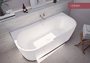 Ванна акриловая Cezares METAURO-INT-Wall-180-80-60 купить в интернет-магазине Sanbest