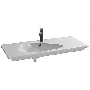 Тумба с раковиной Jacob Delafon NOUVELLE VAGUE 100 EB3032-E73+EXAQ112-Z-00 фактурный дуб для ванной в интернет-магазине Sanbest