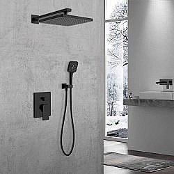 Душевая система Vincea Next VSFW-1N1MB черная матовая купить в интернет-магазине сантехники Sanbest