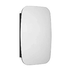 Зеркальный шкаф Акватон Сохо 60 графит правый купить в интернет-магазине сантехники Sanbest