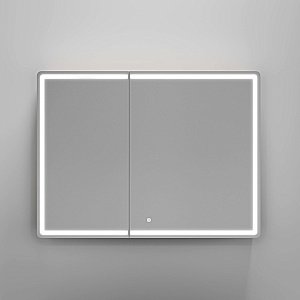 Зеркальный шкаф Sancos Mirror MI100EG дуб галифакс натуральный купить в интернет-магазине сантехники Sanbest