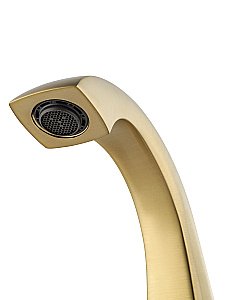 Смеситель для раковины на 3 отверстия WONZON & WOGHAND FLEX WW-88083095-BG золото брашированное купить в интернет-магазине сантехники Sanbest