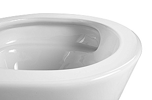 Унитаз подвесной Aquatek ВЕГА AQ1904T-00+INS-0000012 белый, безободковый, с крышкой микролифт, слив-торнадо, с инсталляцией, без кнопки купить в интернет-магазине Sanbest