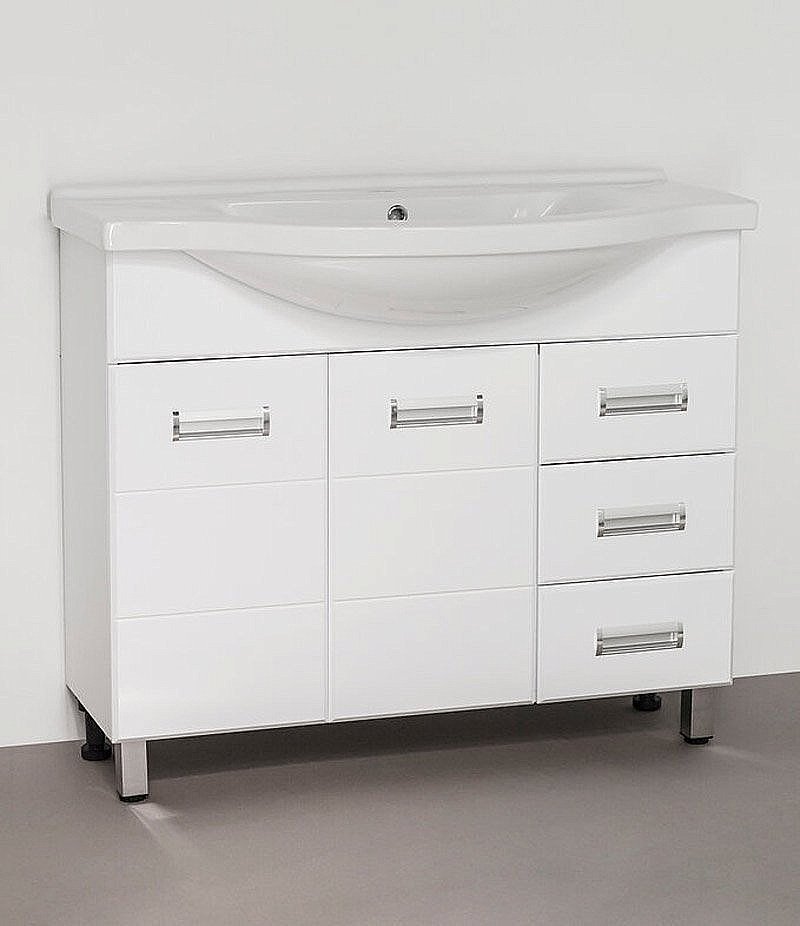 Тумба с раковиной Style Line Ирис 100 для ванной в интернет-магазине Sanbest