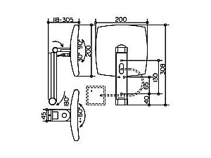 Косметическое зеркало прямоугольное KEUCO iLook move купить в интернет-магазине сантехники Sanbest