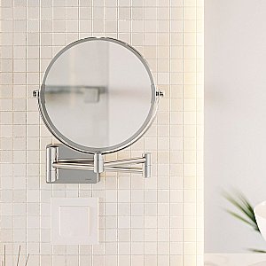 Зеркало косметическое Hansgrohe AddStoris 41791000 хром купить в интернет-магазине сантехники Sanbest