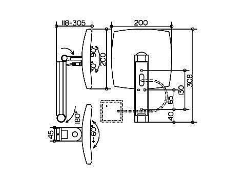Косметическое зеркало прямоугольное KEUCO iLook move купить в интернет-магазине сантехники Sanbest