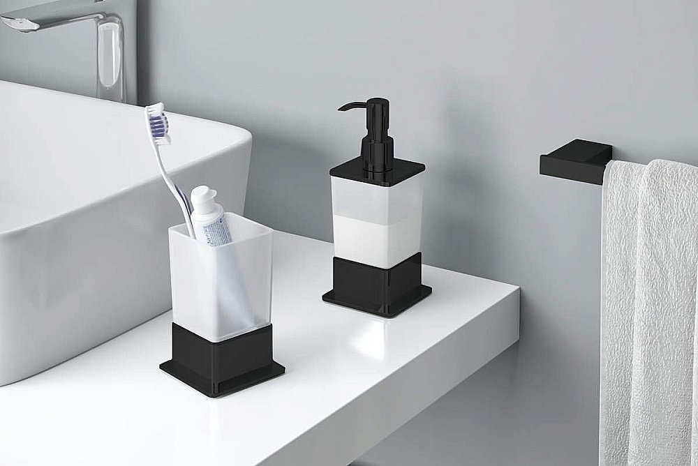 Диспенсер настольный Excellent Riko 1616 BL купить в интернет-магазине сантехники Sanbest