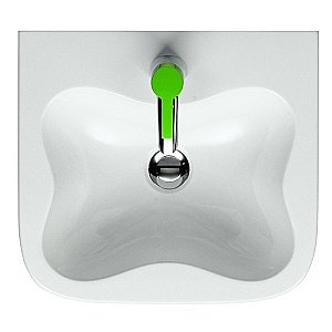 Раковина детская Laufen Florakids 8.1503.1.000.104.1 белая купить в интернет-магазине Sanbest