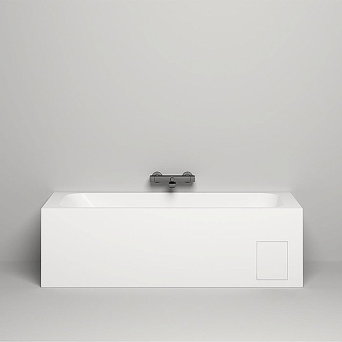 Ванна Salini Orlanda Kit S-Sense 170x80 102116G белая купить в интернет-магазине Sanbest