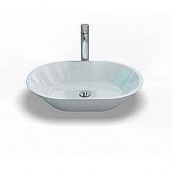 Раковина накладная Burlington 59 B5E белая купить в интернет-магазине Sanbest