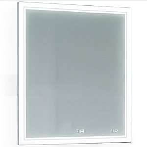 Зеркало Jorno Glass Gla.02.77/W 77x77 в ванную от интернет-магазине сантехники Sanbest